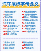 汽车知识普及小常识新手必看汽车小